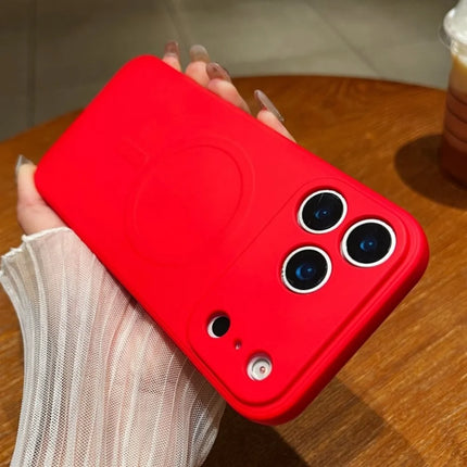 Liquid Silicone For Magsafe Phone Case for iPhone Air 16 17 Pro 15 14 Plus 13 12 11 Pro Max XR XSMax 7 8 Plus Magnetic Soft Case