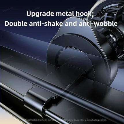 Magnetic Wireless Car Charger Phone Holder Ice Cooling RGB Tempered Glass Fast Charging Radiator For Magsafe iPhone Samsung