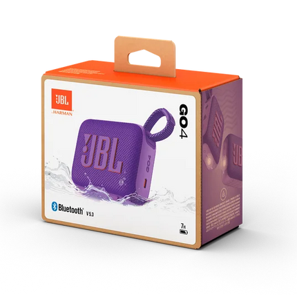 JBL GO4 Music Gold Brick 4th Gen Bluetooth Speaker, Pocket Portable Outdoor Speaker for Hiking Travel, Phone Computer Audio