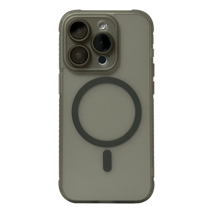 Frosted Translucent for MagSafe Phone Case for iPhone 14 16 Pro Max 15 Pro 13 11 12 Trendy Wireless Charging Shockproof Cover
