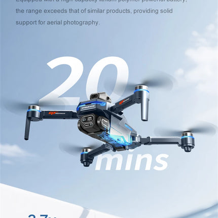 8K Professional HD GT8 MINI Drone GPS 360° Dual Cameras 5G WIFI Brushless Motors Obstacle Avoidance Foldable FPV Quadcopter Toys