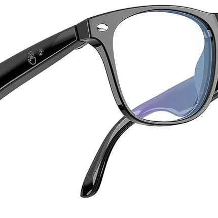 AI smart glasses, support 164 language translation, Bluetooth, anti-blue  ultraviolet, 7-day standby, waterproof, wireless music