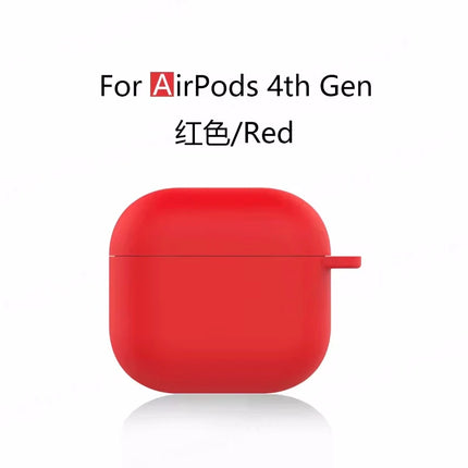 For AirPods 4th Accessories Case 2026 Soft Silicone Shockproof Protective Case For AirPod 4 with Active Noise Cancellation Cover