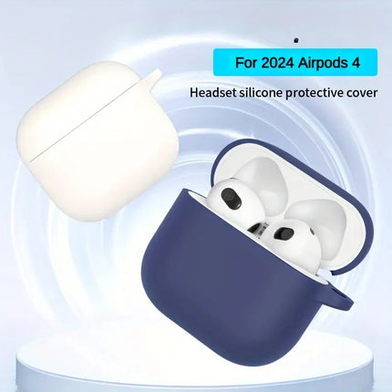 For AirPods 4th Accessories Case 2026 Soft Silicone Shockproof Protective Case For AirPod 4 with Active Noise Cancellation Cover