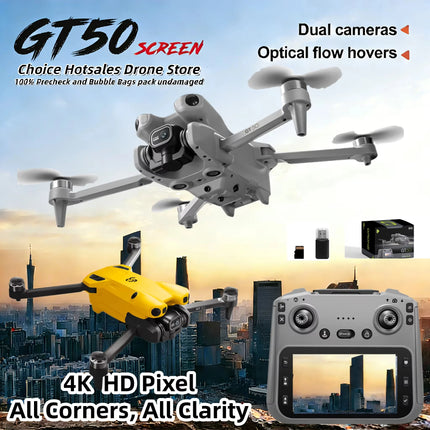 Hot GT50 Pro Drone 360° Obstacle avoidance 8K Professional WIFI Aerial Photography Brushless Motor Foldable Quadcopter Toys 2026