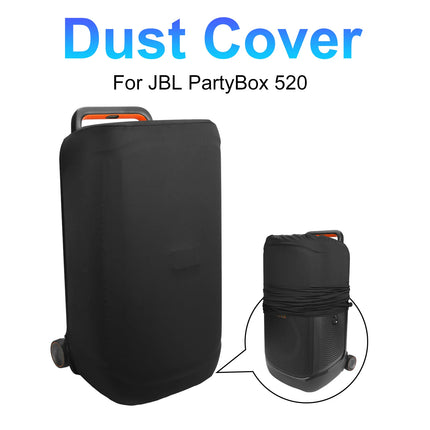 For JBL PartyBox 520 Dust Cover Protective Case Speaker Soft Cover Stretch Speaker Dust Case with Elastic Band