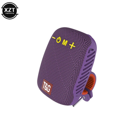 2024 Outdoor Bicycle Bluetooth-Compatible Speaker Portable Wireless Sound Box Rechargeable Handlebar Waterproof Speaker Holder