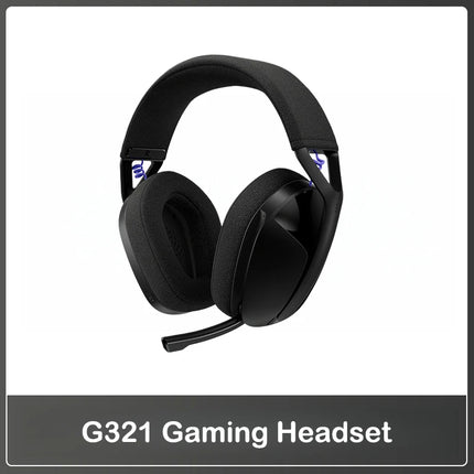 Logitech G321 Wireless Bluetooth Dual Mode Gaming Headset Cat Ear Headphones for Laptop Desktop E-Sports Use