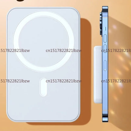 Wireless magnetic power bank fast charging compact and portable power bank