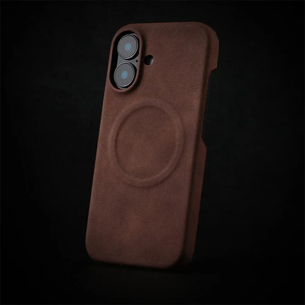 Luxury Skin Feel Sheepskin for Magsafe Phone Case for iPhone 16 Pro Max 15 14 13 12 Pro Max Plus Wireless Charging Leather Case