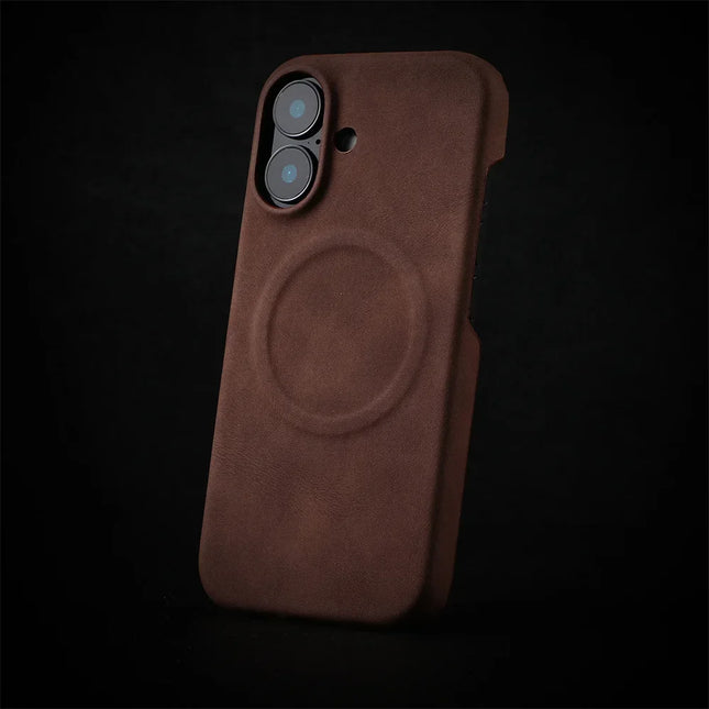 Luxury Skin Feel Sheepskin for Magsafe Phone Case for iPhone 16 Pro Max 15 14 13 12 Pro Max Plus Wireless Charging Leather Case