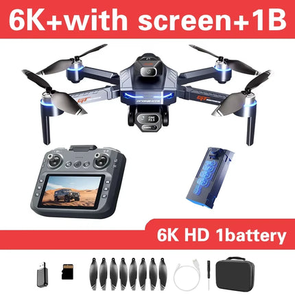 New Hot Sale GT8 Drone 4K Professional HD Dual Camera 8K Dron Brushless Motor 5G WIFI FPV Foldable RC Quadcopter Helicopter 2026