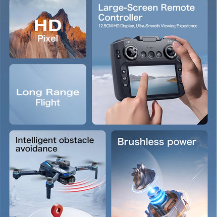 8K Professional HD GT8 MINI Drone GPS 360° Dual Cameras 5G WIFI Brushless Motors Obstacle Avoidance Foldable FPV Quadcopter Toys
