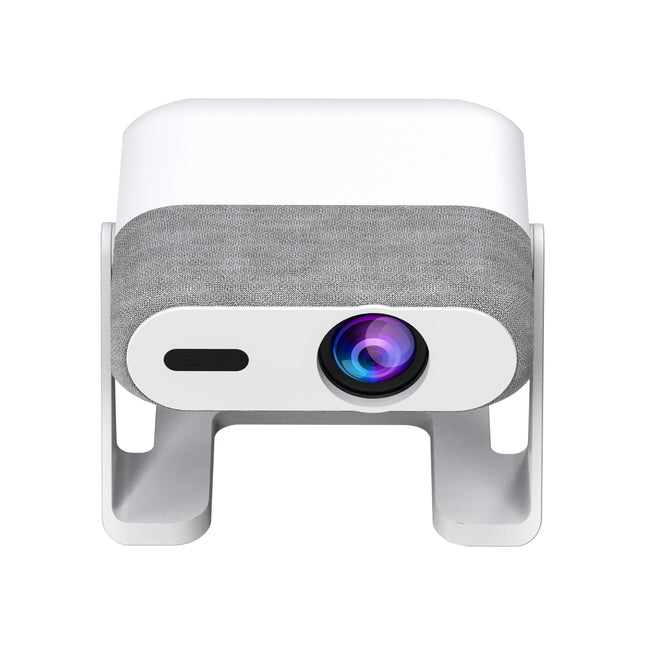 360° Rotation Portable Projector Support 1080P 4K HDR Android14 500Ansi 2.4G/5G Wifi 6 BT Home Cinema Office Smart Projector