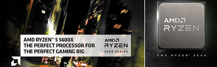 AMD Ryzen 5 5600X 4.6GHz Gaming CPU 6-Core 12-Thread AM4 Desktop Processor