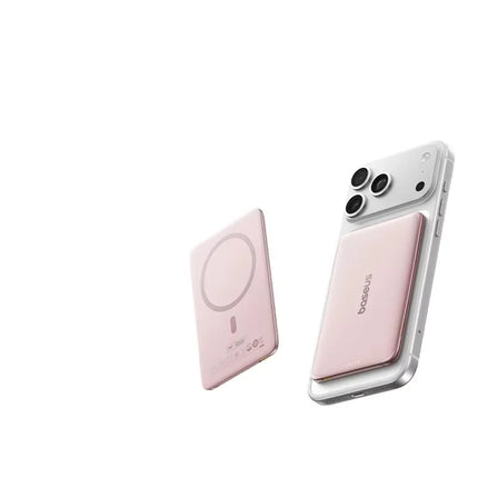 Baseus Magnetic Wireless Power Bank Ultra-Slim and Portable 5000mAh/10000mAh Airplane-Approved Compatible with iPhone and Xiaomi
