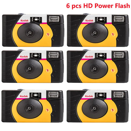 Classic Original Kodak FunSaver/Daylight Single Use Camera With Flash Disposable Point-and-Point Film Cameras 27 Sheets 39 Sheet