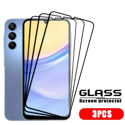1-4PCS Full Cover Glass For Samsung A16 Glass Samsung Galaxy A16 Tempered Glass 9H Cover For Screen Protector Samsung A16 A 16
