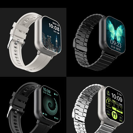 2-in-1 TWS Earbuds Smartwatch with BT Calling, Heart Rate Monitor, Sport Fitness Tracker, Wireless Headphones Watch