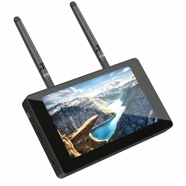5" Moneagle IPS 1000Lux 5.8GHz 40CH Diversity FPV Monitor w/ DVR 360° Full View Built-in 4000mAh Battery For RC Drone