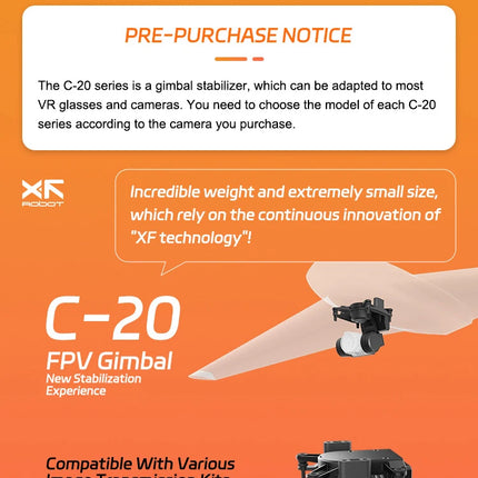 3-Axis FPV Camera Gimbal Anti-Shake Pan Tilt Mount DJI O3 CADDX Walksnail Mavlink SBus Compatible with RC Drone Head Tracking