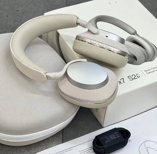 Original Bowers&Wilkins Px7 S2 Wireless Over Ear Headphones Slim&Lightweight 15-Min Quick Charge New Advanced Noise Cancellation