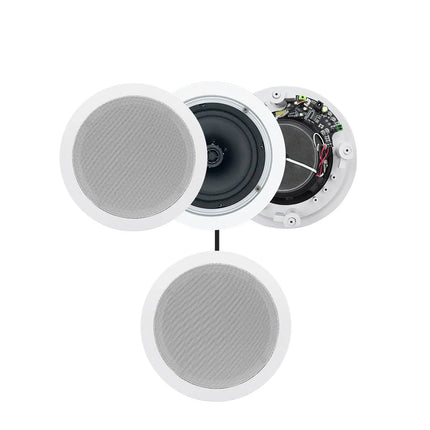 6.5 Inch Bluetooth Speakers 2*30W Master Slave Active Passive Coaxial In Ceiling Speaker Support AUX Remote Control Home Audio