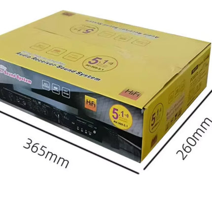 Bluetooth 5.1 Sound Speaker Amplifier Stereo Audio Amplifier Audio Stereo System Components Ultra-heavy Bass High Power