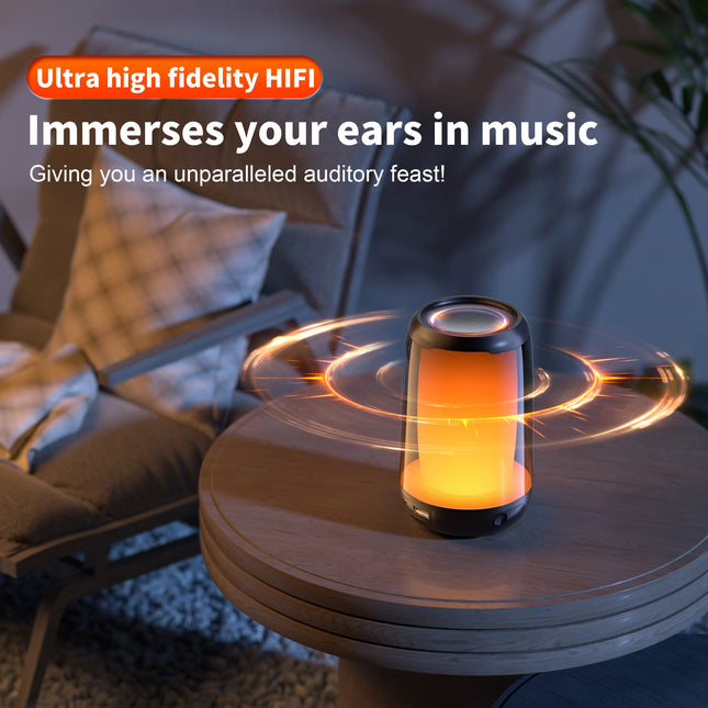 NEW Bluetooth Speaker with Hi-Res 5W Audio Wireless HiFi Portable Speaker IPX5 Waterproof Outdoor Multiple connection modes