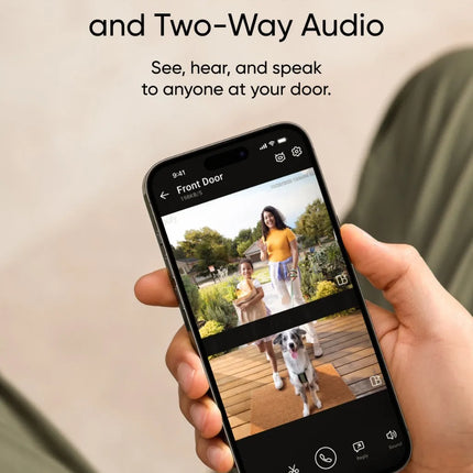 eufy Security Video Doorbell E340 Dual Cameras with Delivery Guard 2K Full HD Color Night Vision Wired or Battery Powered