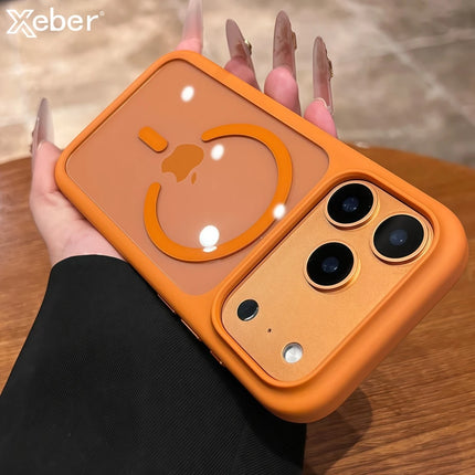 Crystal Clear Magnetic For Magsafe Phone Case For iPhone 17 Pro Max 17  Pro Wireless Charging Hybrid Bumper Shockproof Cover