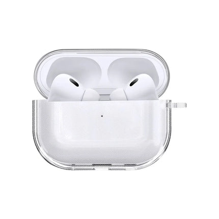 Case for Airpods Pro 3 Earphone Accessories Transparent Protective Shockproof Case with Cleaning Kit Keychain for Airpods Pro 3