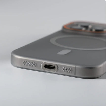 Ultra Thin candy color Wireless Charging for MagSafe Phone Case for iPhone 16 14 15 13 12 11 Pro Max Translucent Hard PC Cover