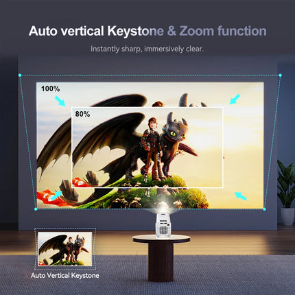 PG310 4K Full HD Projector Android 11 Proyector WiFi6 BT5.4 Video Native Beamer Home Theater Movie Outdoor PK Hy320 Mini