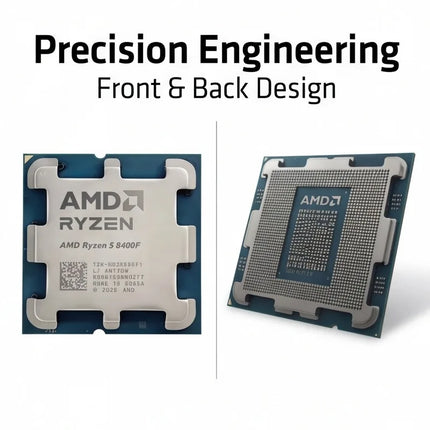 No Integrated Graphics AMD Ryzen5 8400F Processor Mid Tier Gaming Desktop CPU For Independent Graphics Matching Host