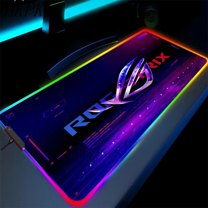 Black Mouse Pad, Gaming Mouse Pad, Anime Gaming Pad, Gaming Rug, Computer XXL Cute Mouse Pad, Large Gaming Keyboard Rug.