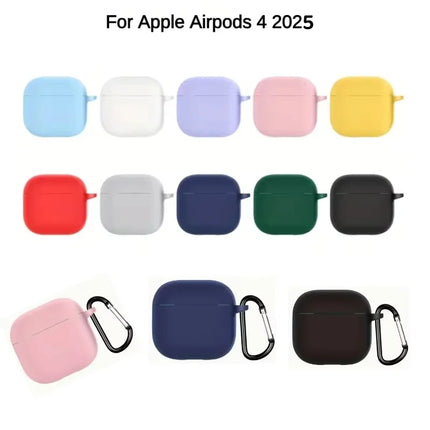 For AirPods 4th Accessories Case 2026 Soft Silicone Shockproof Protective Case For AirPod 4 with Active Noise Cancellation Cover