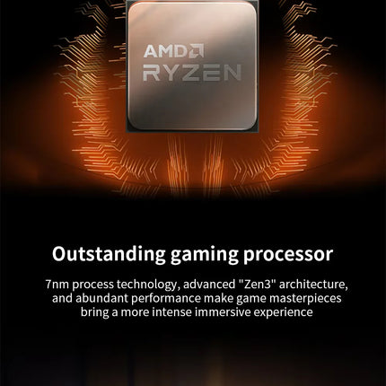AMD Ryzen 7 5700X 8-Core 16-Thread CPU 4.6GHz AM4 Gaming Desktop PC No Integrated GPU