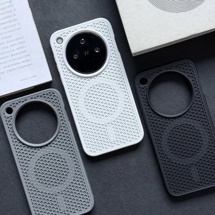 Cooling Armor Breathable For Magsafe Phone Case For OPPO Find X8 Findx8 Luxury Matte Wireless Charge Bumper Magnetic Phone Cover