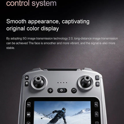 K900 Foldable RC Drone,4.5"Screen Remote,AirDrop,4-Way Obstacle Avoid,2K FPV,Optical Flow Positioning,Birthday Holiday Gift Toy