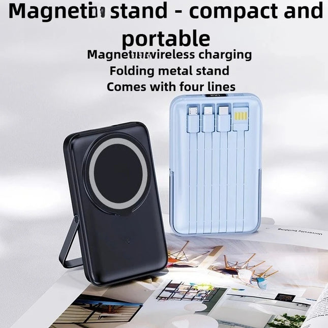 Magnetic Power Bank 10000mAh/20000mAh Wireless Charger 20W Fast Charging Portable External Battery Pack For iPhone For Android