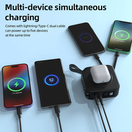 Magnetic Wireless Power Banks Portable Lightweight Power Banks For Picnic Outdoor