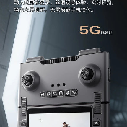 M66 Triple Battery Brushless Drone - Screen Remote Gesture Control Zoom Photography Smart Obstacle Avoidance New Model