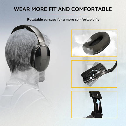 Retekess TA007 Wireless TV Headphone Bluetooth Headset For TV Watching With Multifunctional Base Rechargeable Strong Compatible