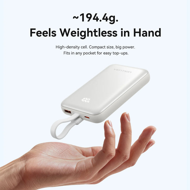 [CCC Certification] Vention Magnetic Power Bank 22.5W 10000mAh Portable 3C Powerbank 15W Wireless Fast Charger for iPhone 17 16