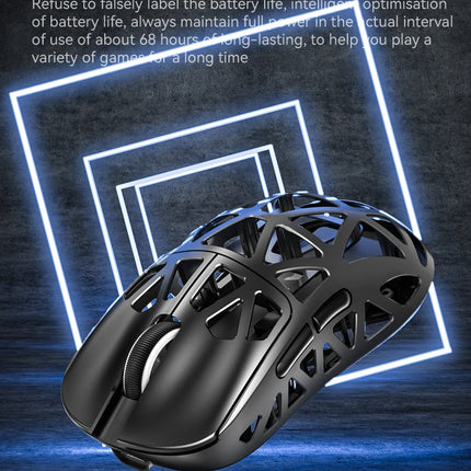 Attack Shark R2 Gaming Wireless Mouse PAW3950 8K Magnesium Alloy Lightweight Gaming Mouse Bluetooth Tri-Mode for Gaming/Office