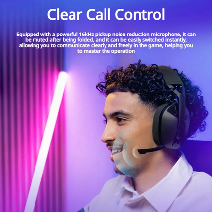 Logitech G321 Wireless Gaming Headset Dual-mode Bluetooth Headphone with Flip Noise Cancelling Mic for E-sports