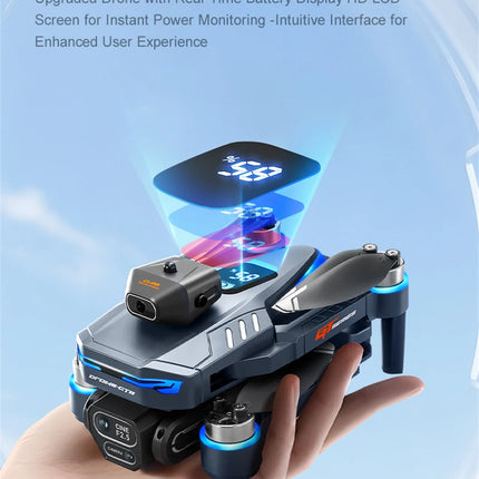 8K Professional HD GT8 MINI Drone GPS 360° Dual Cameras 5G WIFI Brushless Motors Obstacle Avoidance Foldable FPV Quadcopter Toys