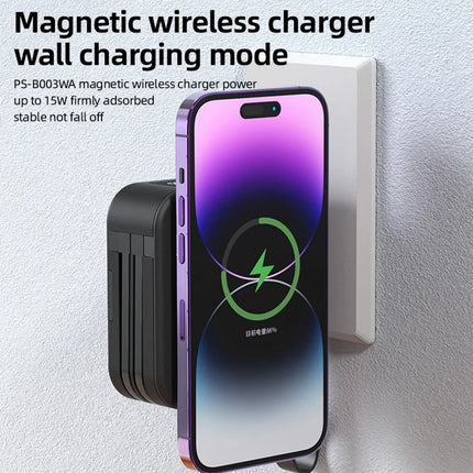 Magnetic Wireless Power Banks Portable Lightweight Power Banks For Picnic Outdoor
