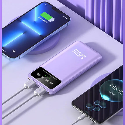 100000mAh Power Bank 120W Super Fast Charging Large Capacity Mobile Phone Power External Battery Mobile Phone Accessories